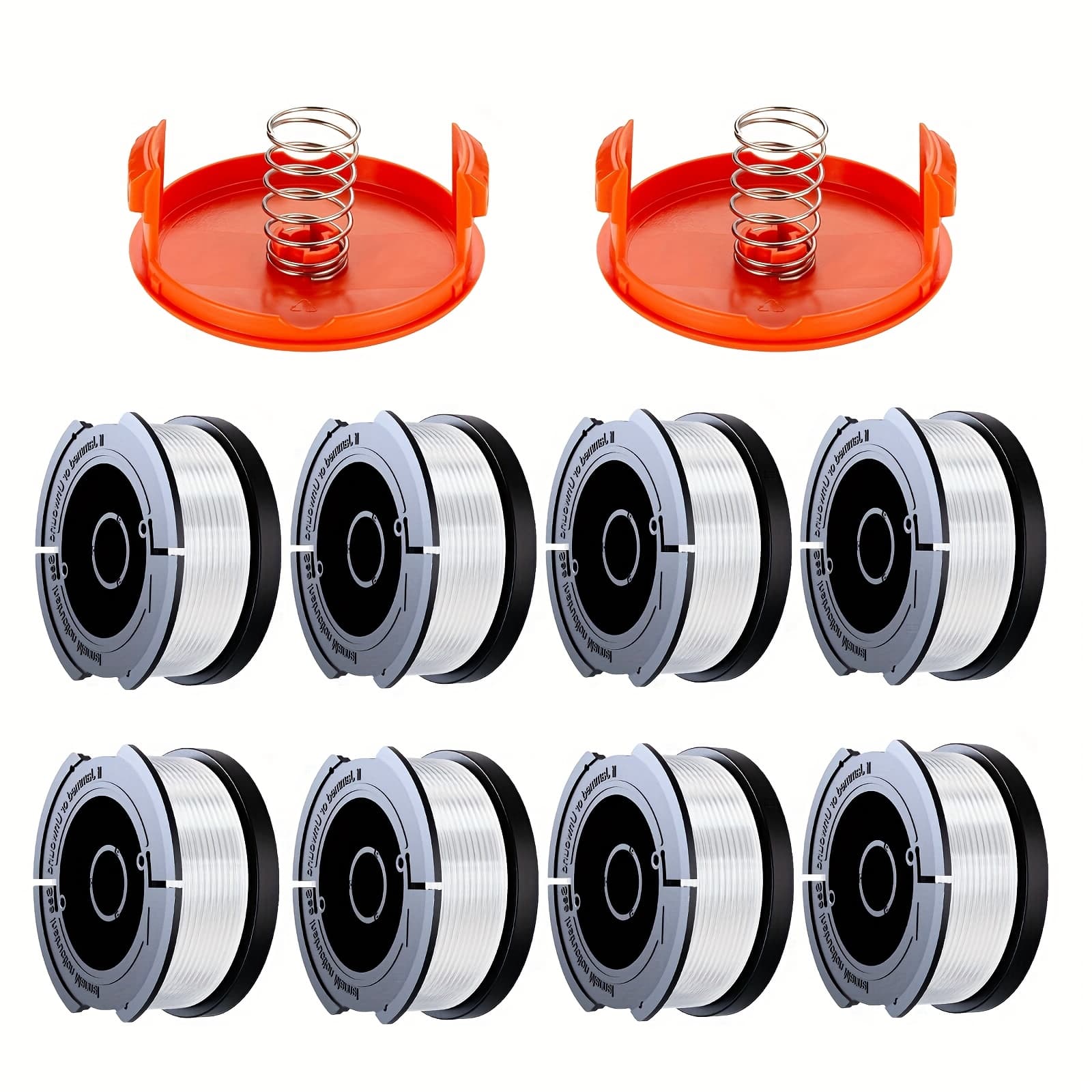 TEMU 10 Pack String Trimmer Replacement Spool Compatible With , 240ft 0.065" Af- Replacement Spools - Compatible With String Trimmers