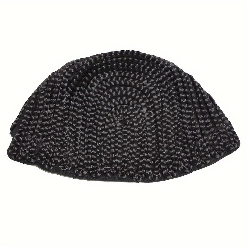 TEMU 1pc Glueless Crochet Wig Caps Suitable For Sew In Braids & Cornrows, Hook Braided Wig Net Liner For Wig Making, Wig Glue- Extensions For &, Hair Net For Dreadlocks/ Cornrows Caps