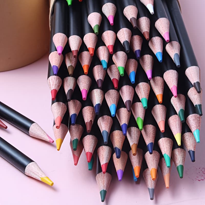 TEMU 72--based Colored Pencils For Adult Painting - Vivid For Art Supplies For Artists And Beginners, Perfect For , For Art Drawing Tools, And Back-to-. Palette