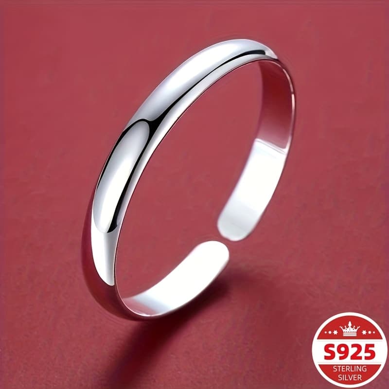 TEMU Daily S925 Sterling Silver Bracelet, Women's Casual Accessory, Fashionable And Easy Bracelet