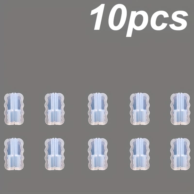 TEMU 10pcs Phone Charging Cable Sleeve: Strong Hard Plastic Material Protects Your Cable From Breakage And Disconnection For And For
