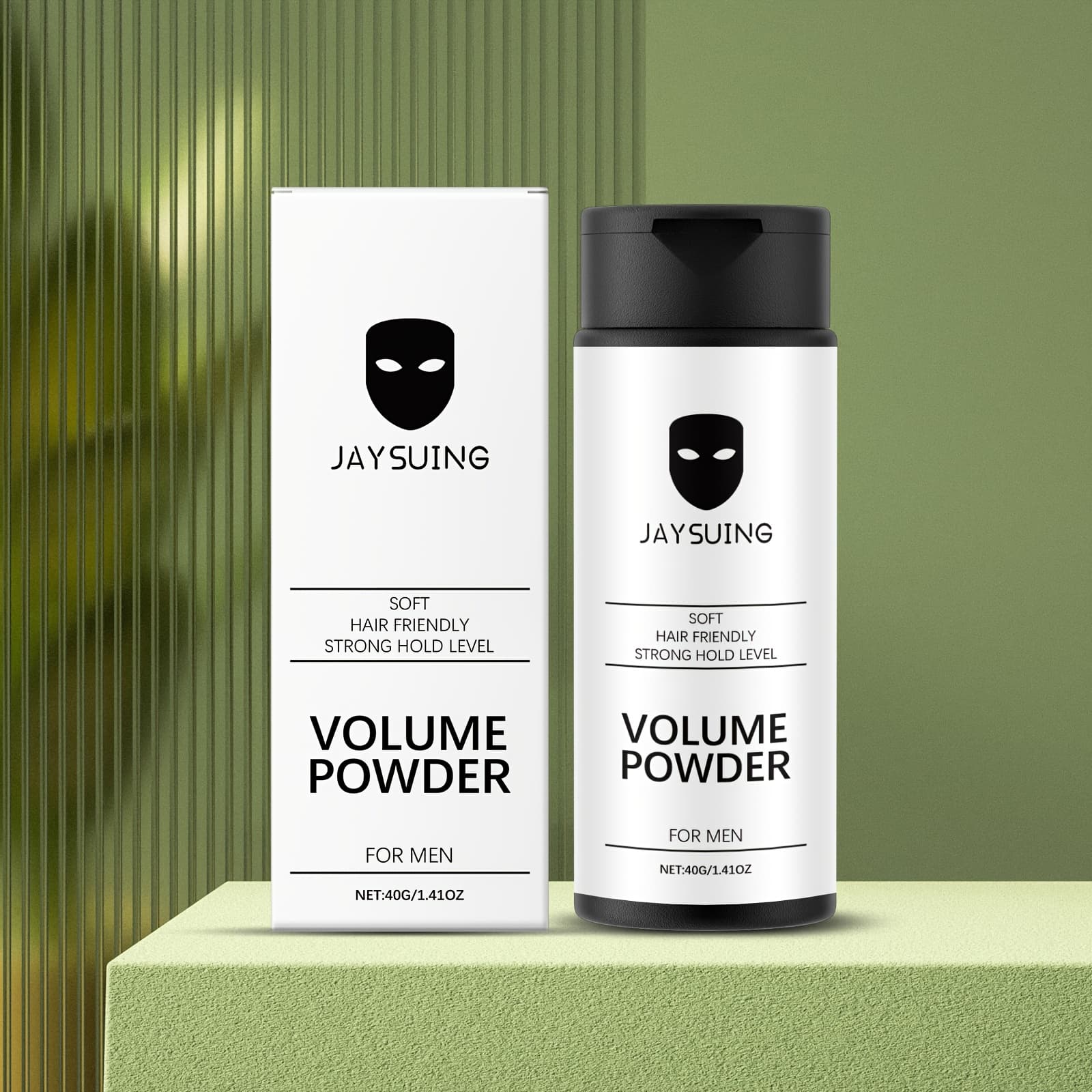 TEMU Men's Hair Styling Fluffy Powder Edge Control Smooth And Shaping Matte Effect Increases Hair Texture Suitable For Dating And Use New Year Valentine's Day Gifts