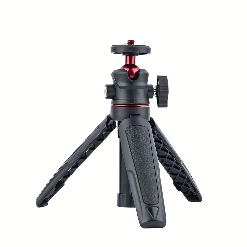 TEMU -section Extendable Tripod With Ball Head - Portable Desktop Stand For Smartphones, Cameras And Live Streaming