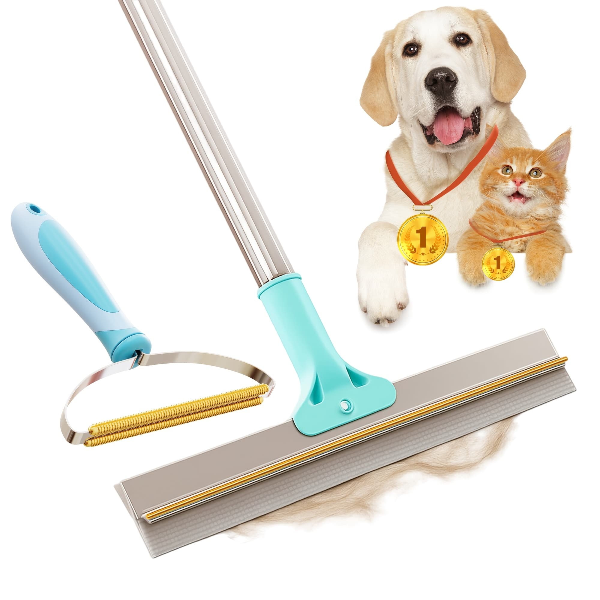 TEMU Pet Hair Remover For , Reusable Dog Hair Remover Carpet Rake & Pet Fur Removal Tool For Home, Carpets, Rugs, Pet Beds & Car Upholstery (/ + Max/ Max + Pro/ Max + Mini)