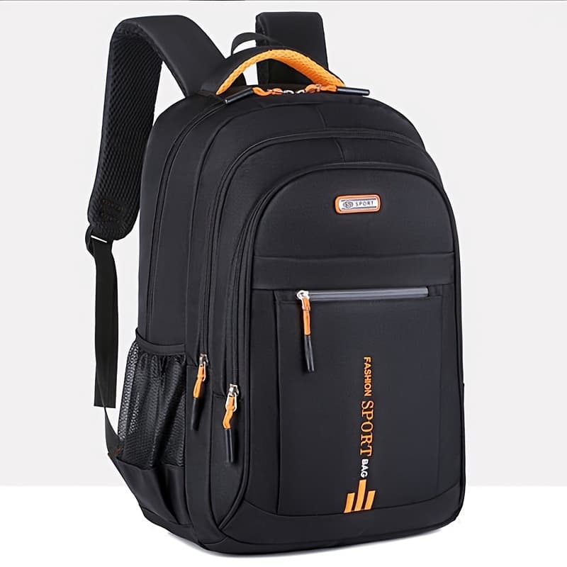TEMU Neutral Square Bag For Men And Women Working Outside, Luggage Backpack, Large Capacity Business Travel Computer Bag, High-end Travel Backpack [zipper Direction Random]