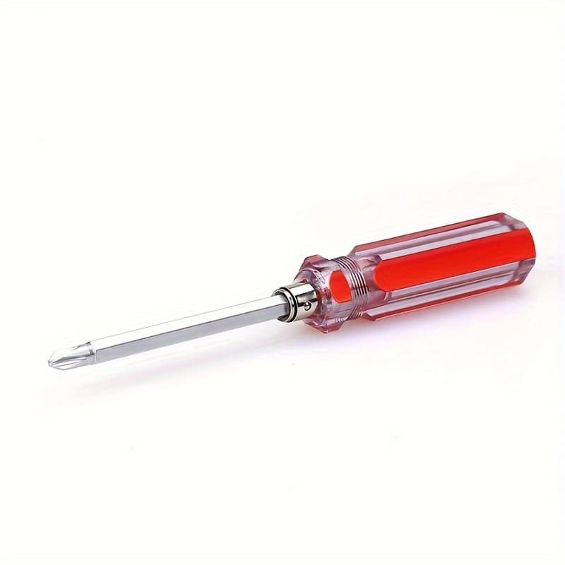 TEMU 1pc Magnetic Crystal Screwdriver Magnetic Modified Cone Plum Pry Strip Screw Batch, Used For Tools And Construction Site Use