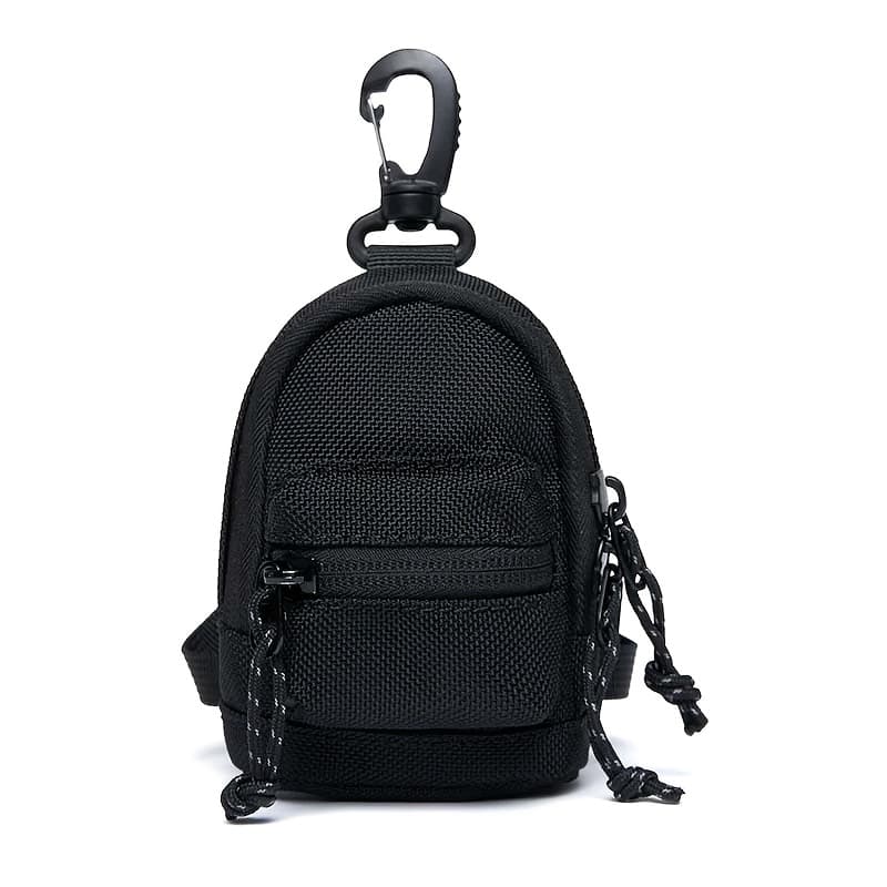 TEMU Pendant Convertible Bag, Lightweight Key And Earphone Storage Bag, Backpack Key Chain Convertible , Oxford Cloth Breathable And Wear-