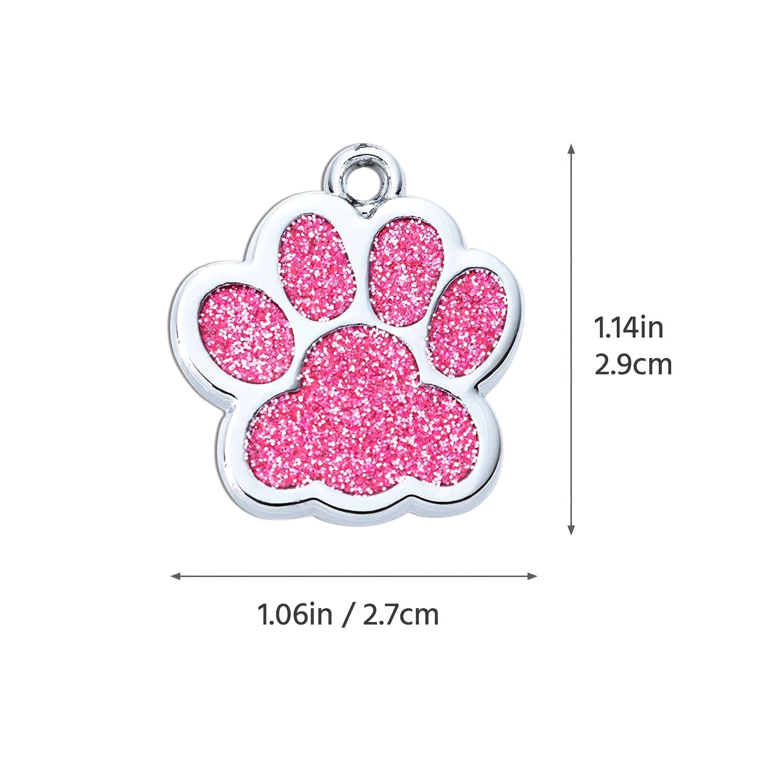 TEMU Personalized Dog Tag For Pets - Engraved Dog Name Tag - Slide On Cat Id Tags