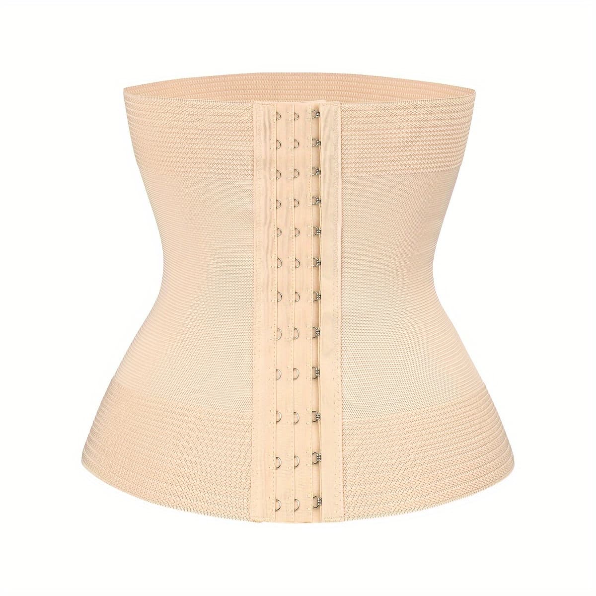 TEMU Autumn And Winter Waist Cincher Postpartum Belly Band Summer Thin Powerful Women's Belly Shaping Waist Cincher Corset