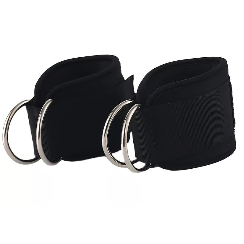 TEMU 2pcs Premium For Cable Ankle Straps | Rubber Ankle Straps For Glute Workout Strength Training Belt By Uniqueforyou