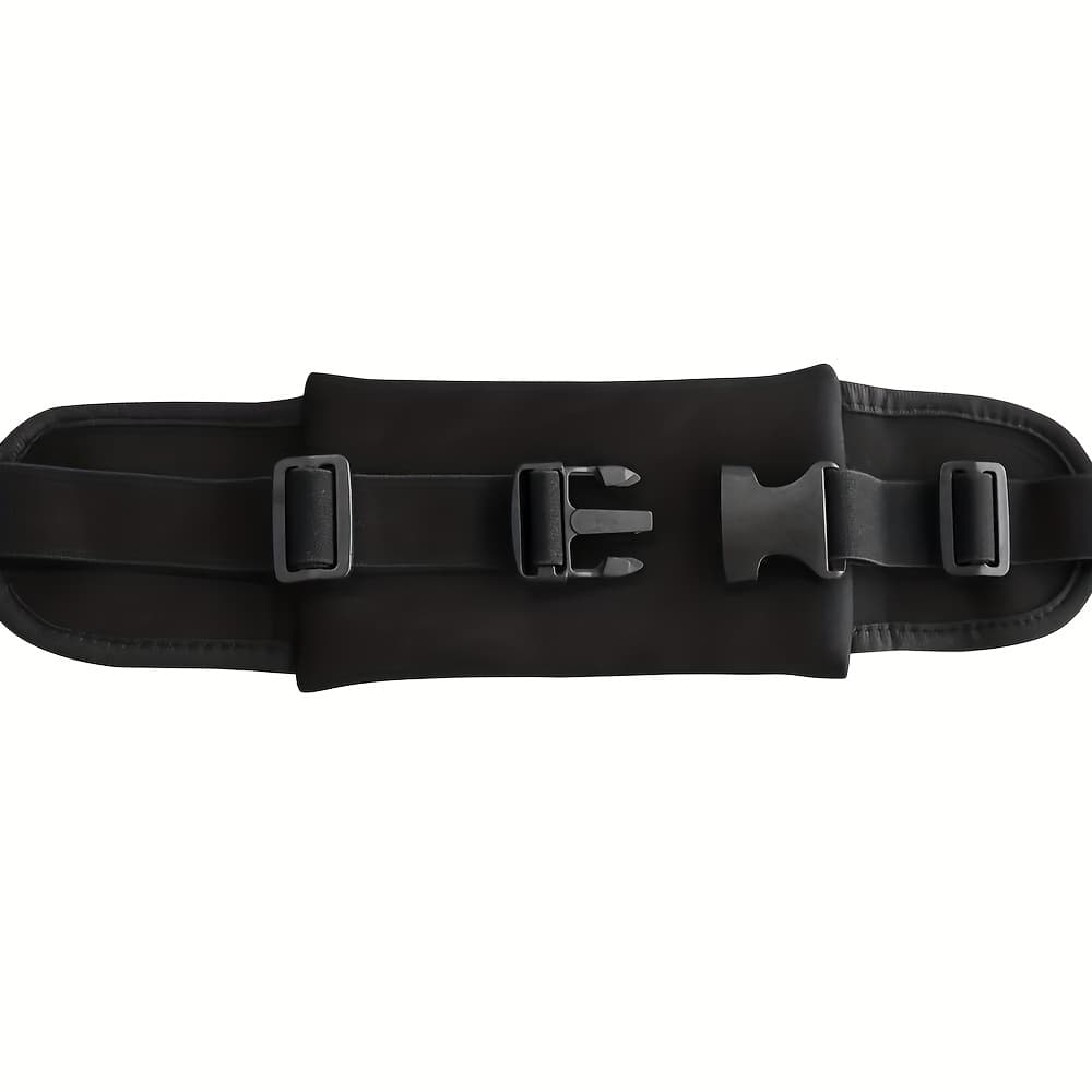 TEMU High Quality Running Belt Bag Adjustable Neoprene Waist Belt Bag Lightweight Bum Pouch With Zipper Pocket For Men And Women Fits Smartphones 4 To 6.8 Inches Ideal For Hiking Cycling Travel Gym