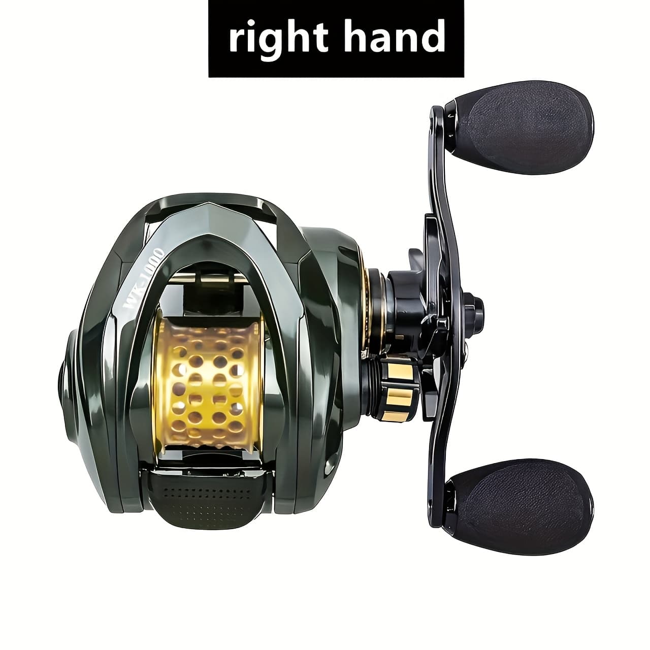 TEMU Outdoor Fishing Reels Heavy Duty Throwing Reels - Ratio Durable Fishing Accessories, Saltwater And Freshwater Fishing Equipment, Suitable For Experienced To Catch