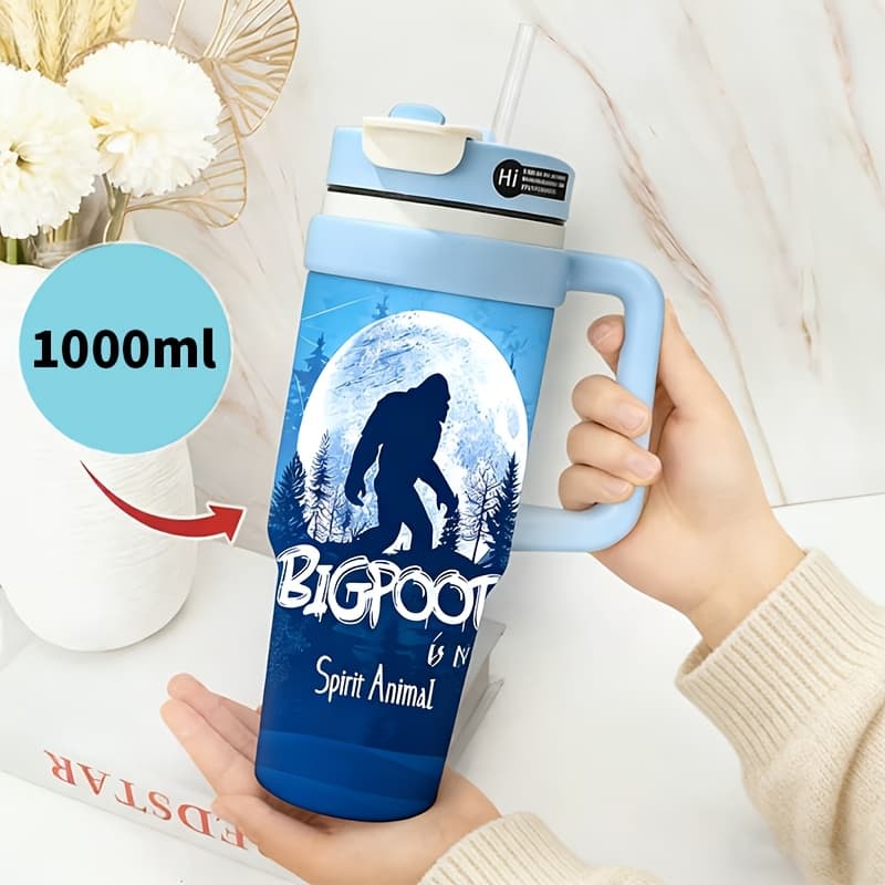 TEMU 40oz Movie-themed Stainless Steel Insulated Cup With Lid And Straw, Cold For 24 Hoursand Hot For 12 Hours, A Birthday Cup, Gift For Men/women/dad/grandpa Birthday Cup
