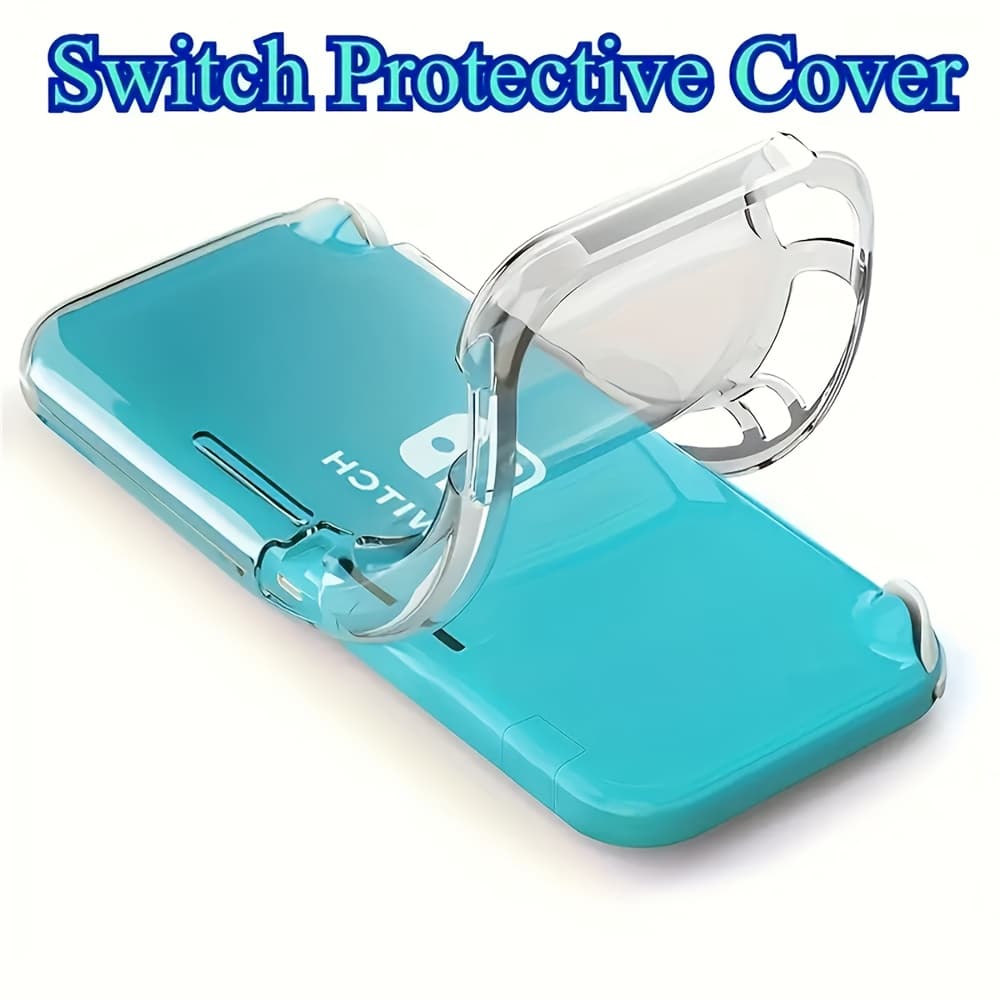 TEMU For Ns Switch Lite Transparent White Tpu Protective Case Soft And Durable, Best Gift For And