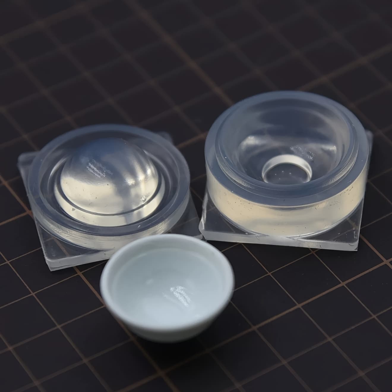 TEMU Miniature Miniature Play Simulation Bowl Tableware Silicone Mold Resin Glue Molds Bjd Dollhouse Additions Making Molds