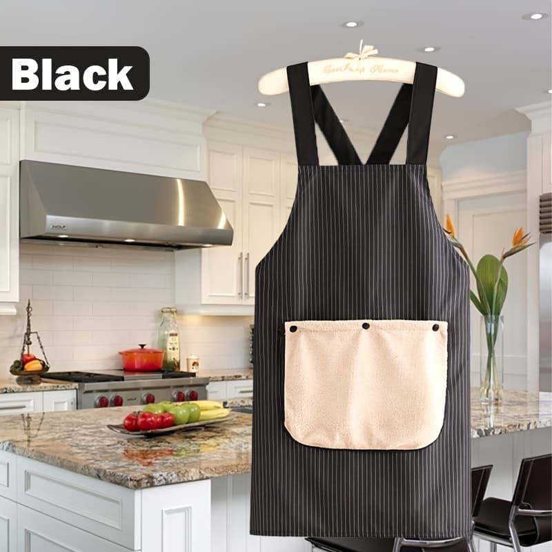 TEMU A New Apron With A Removable Towel For Kitchen Chores ( Gift)