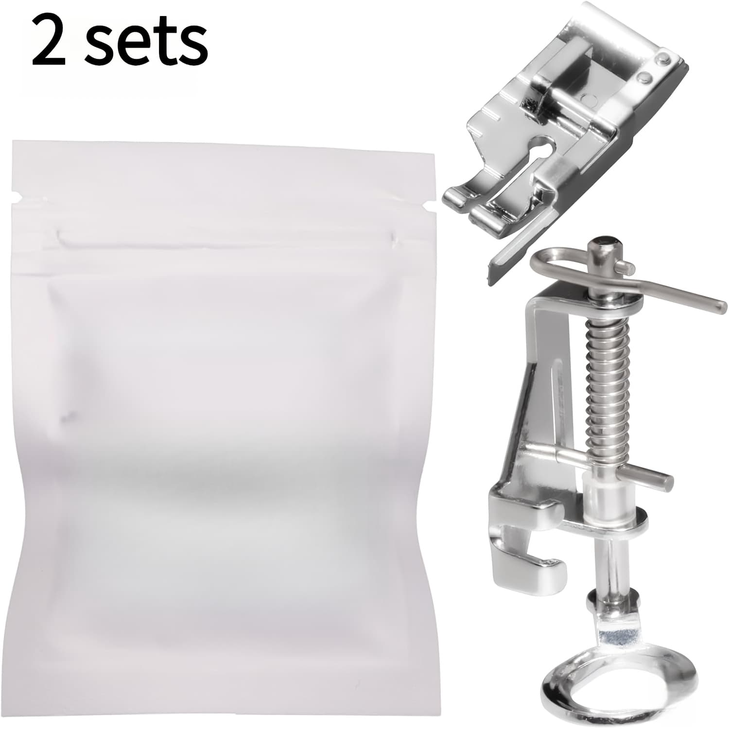 TEMU Metal Open Motion Quilting Darning Presser Foot For Brother Singer Other Sewing Machines