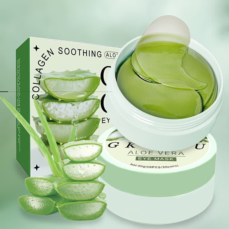 TEMU 60pcs Arovira Collagen Eye Cream & Eye Mask - Hydrates And Area, Suitable For Dark Circles, Puffiness, And - Fragrance-free, Daily Skincare Routine, Elegant Packaging,