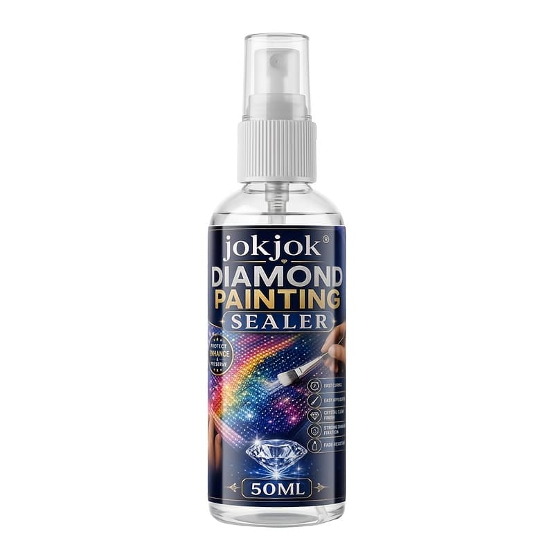TEMU Diamond Painting Sealer Spray, Fast Drying Glue, Strong Diamond Fixation Anti-fall, High Gloss Shine End, Needed, , Diamond Painting Additions Tools