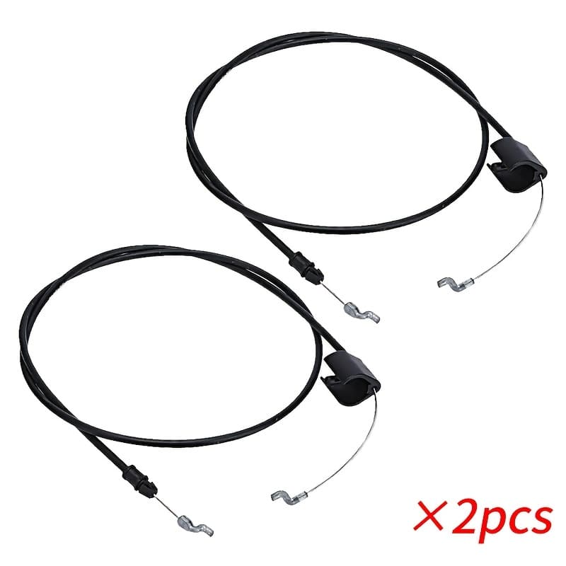 TEMU 2-pcs, Universal 53cc Lawnmower Throttle Cable, Lawnmower Engine Cable, , Easy To Replace Lawnmower Parts, Replacement Parts For Garden Tools