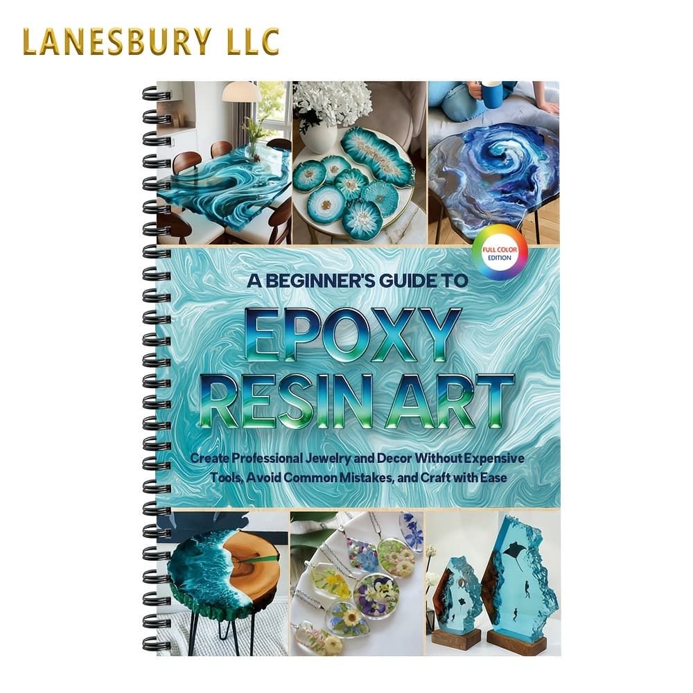 TEMU A Beginner's Guide To Epoxy Resin Art: Create Professional Jewelry And Decor Without Expensive Tools, Avoid Common Mistakes, And Craft With Ease