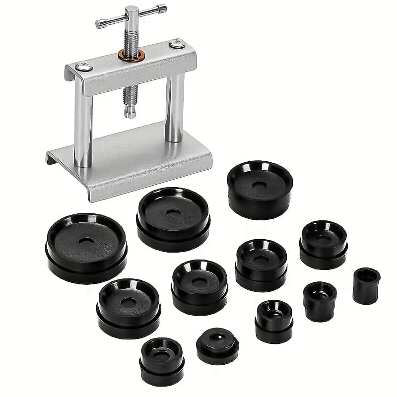 TEMU 13pcs Watch Repair Tools With Mold Accessories - Ideal Gift For Quartz And Electronic Watch Back Closure Tool