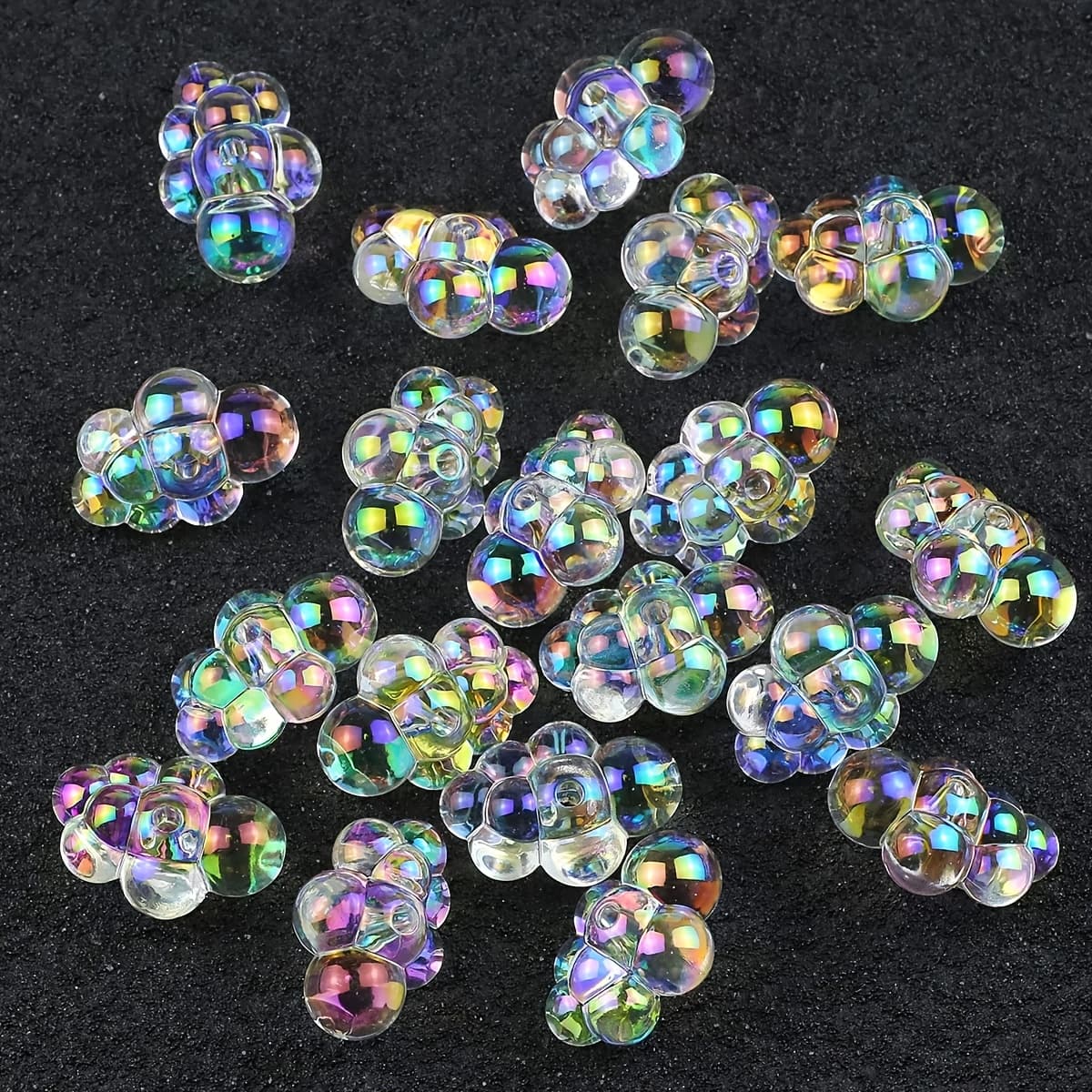 TEMU 18pcs Of 25mm For Jewelry And Decor