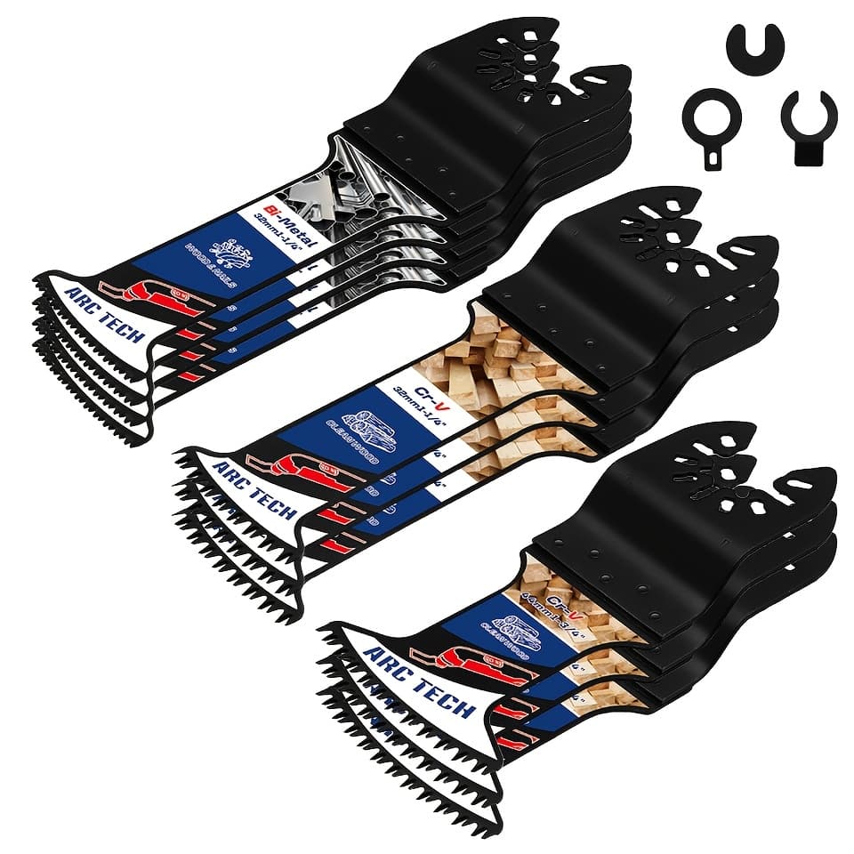 TEMU Oscillating Saw - Extra-long Multitool For Precise In , Crv Oscillating Saw Blade