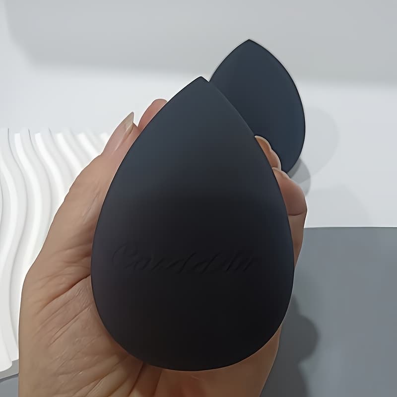TEMU 1 Large 4-cut Giant , Super Soft, Large Size, Wet/dry Dual Use, Soft Foundation Make-up Mixed Paint, Suitable For Powder And Cream, Suitable For , Tool Accessories