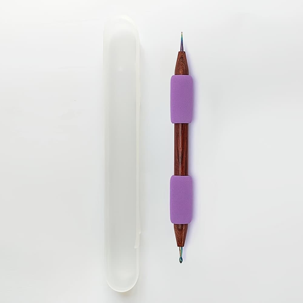 TEMU Double-headed Diamond Pottery Tool - Multifunctional Trimming, Sharpening, Carving And Painting Needle