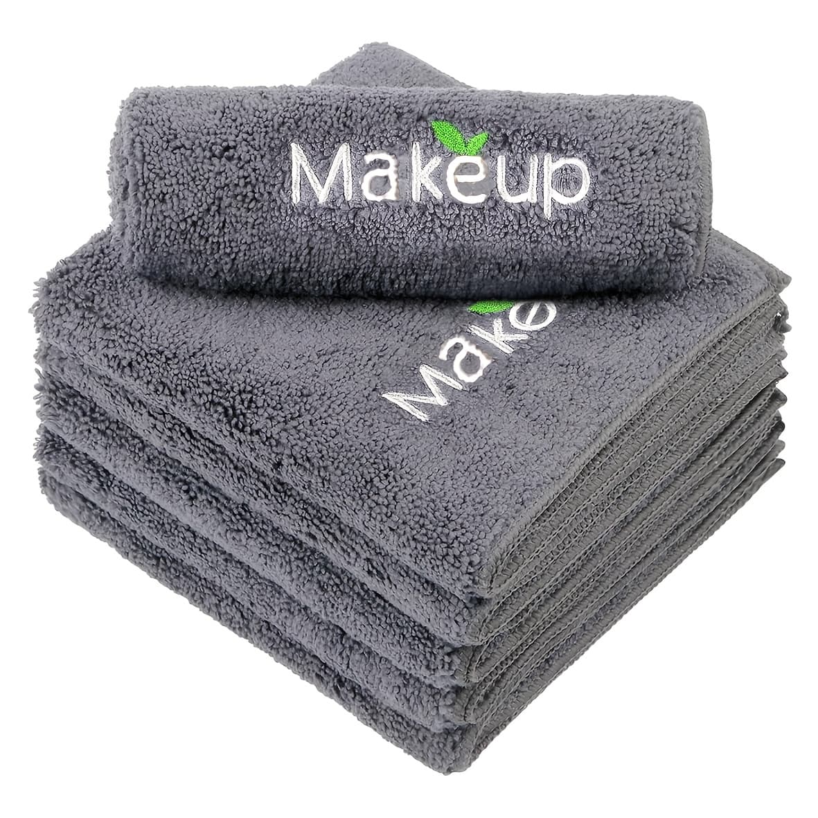 TEMU Bulk Makeup Remover Cloths - Ultra Soft & Absorbent Facial Towels For Types (sensitive, Dry, Oily) | Quick-drying, Skin, No Chemicals | Salon & Personal Use