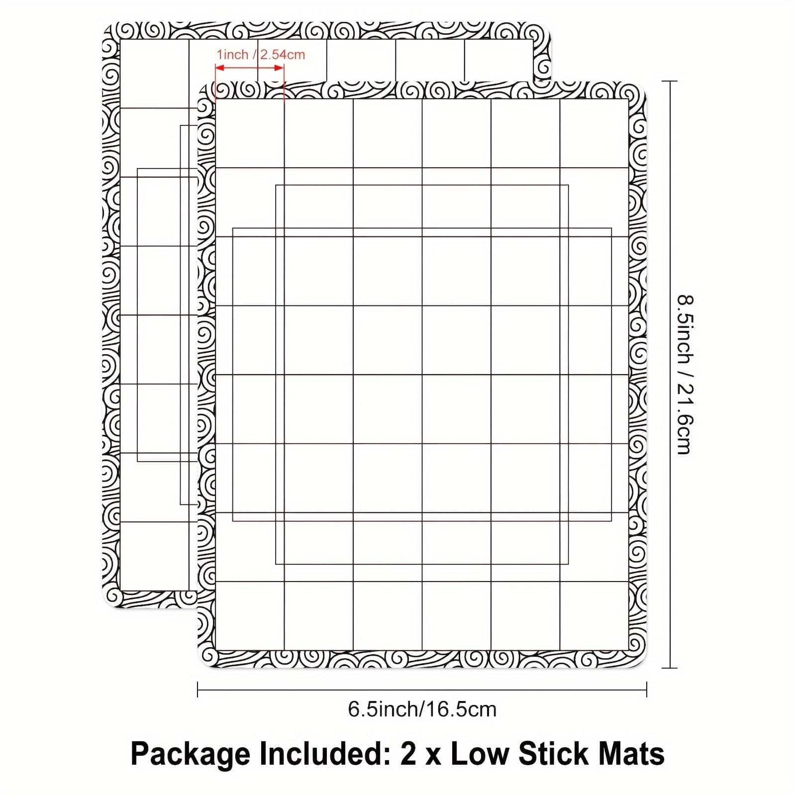 TEMU And Stamp Mat For Blending Buddy Template To Hold Project In Scrapbooking Tool