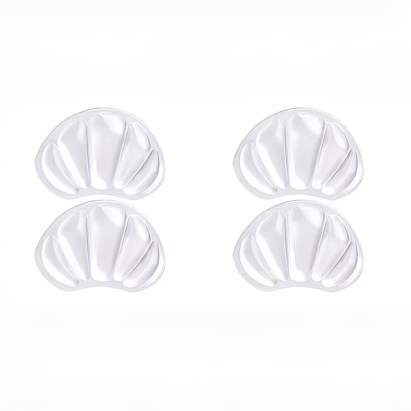 TEMU Of Silicone Transparent Heel Pads, Soft And Comfortable Forefoot Pads, Suitable For High Heels, Casual Shoes, And Other Footwear Types