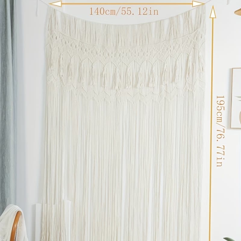 TEMU 1 Bohemian Tapestry, Styles Of Bohemian Decor, Home Theme, Suitable For Bedroom And Living Room, Gallery, Wedding, And Other Wall Decorations