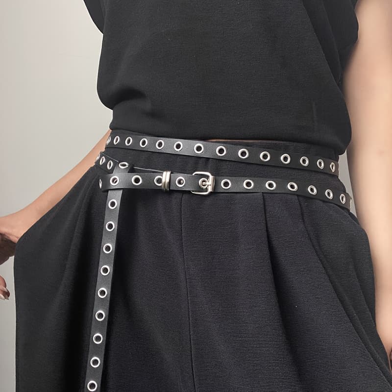 TEMU 1pc Waist Belt For Women - 2025 New Style, Versatile Pu Leather Strap Accessory With Skirt, Perfect For Daily Outfits