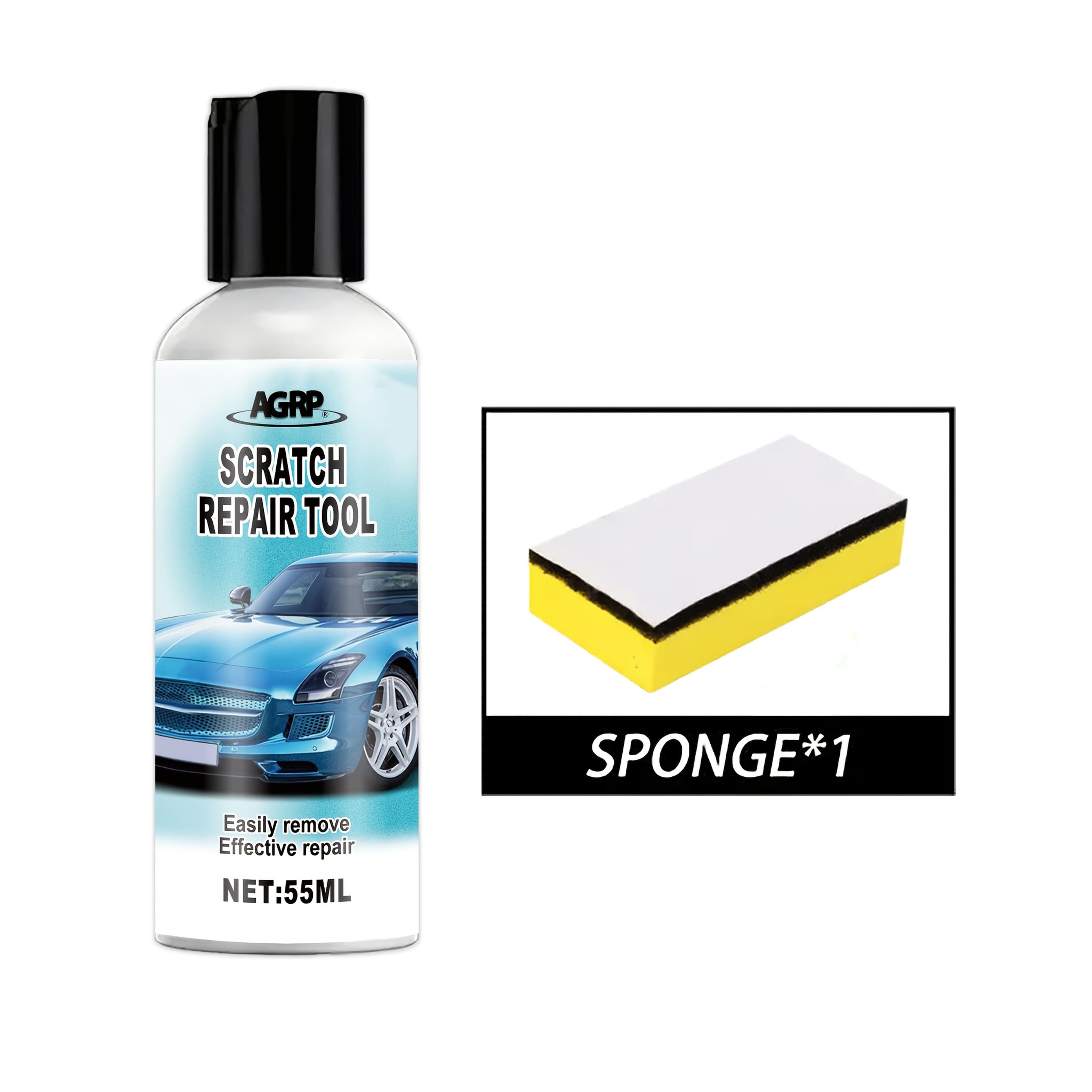 TEMU Agrp Brand Car Scratch Repair Kit, Designed To Repair Scratches On Car Bodies, Interiors, And Wheels With All Common Car Colors