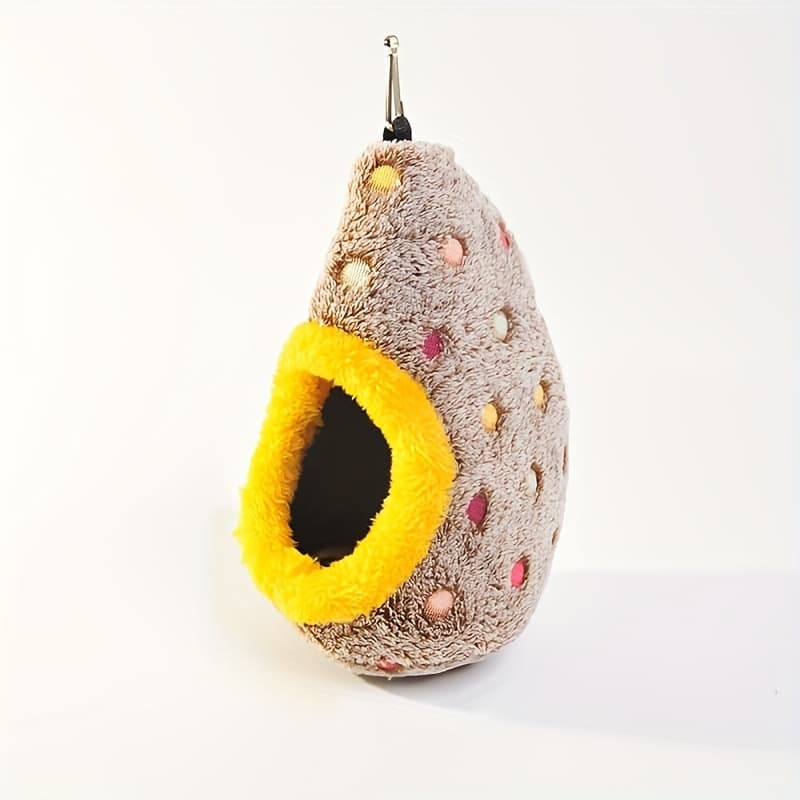 TEMU Egg-shaped Bird Nest Hanging Bird Nest Parrot Nest Suitable For Small Pets Such As Cockatiels And Lovebirds, Without Battery