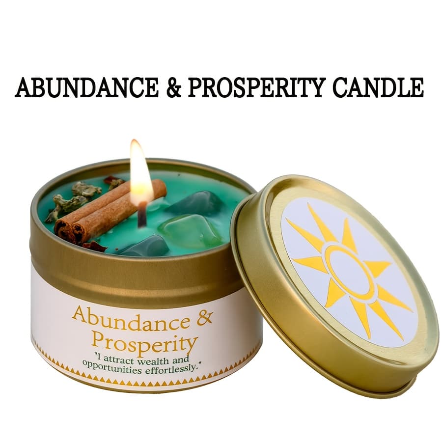 TEMU Law Of Manifestation Candle | 3oz & Crystal Scented Candle With Natural Soy Wax, Scented With Patchouli & Cinnamon | Wealth Balance Candle & Gift