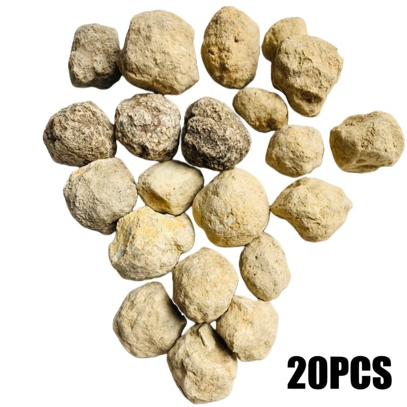 TEMU 20-50pcs Natural Crystal Stone, Moroccan Agate Crystals, Crystal Geode Mineral Specimens, Quartz Rough Crystal Cluster Cave Collection Specimens, Home And Office Decoration