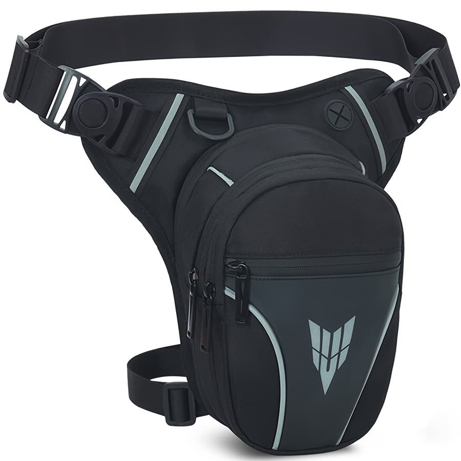 TEMU Women&;s Belt Bag Motorcycle Leg Bag - Multipurpose Thigh Holster With Expandable Space, Suitable For , Biking, Hiking, And Outdoor Activities