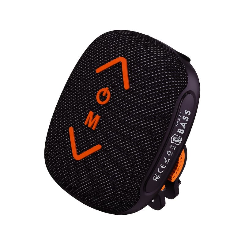 TEMU Wireless Outdoor Bike Speaker With Removable Bike Mount; Wireless Bike Speaker; Usb Rechargeable Portable Speaker Suitable For Mountain Bikes, Road Bikes, Cycling, Bicycle Speaker