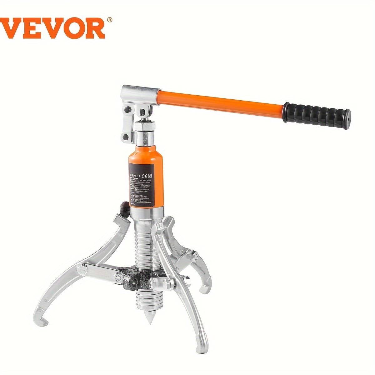 TEMU Vevor Hydraulic Gear Puller, 5 Ton Wheel Bearing Pulling Separator, 2 Or 3 Puller, And Horizontally, 8" Jaw Hydraulic Puller With Case For Pulling Hubs