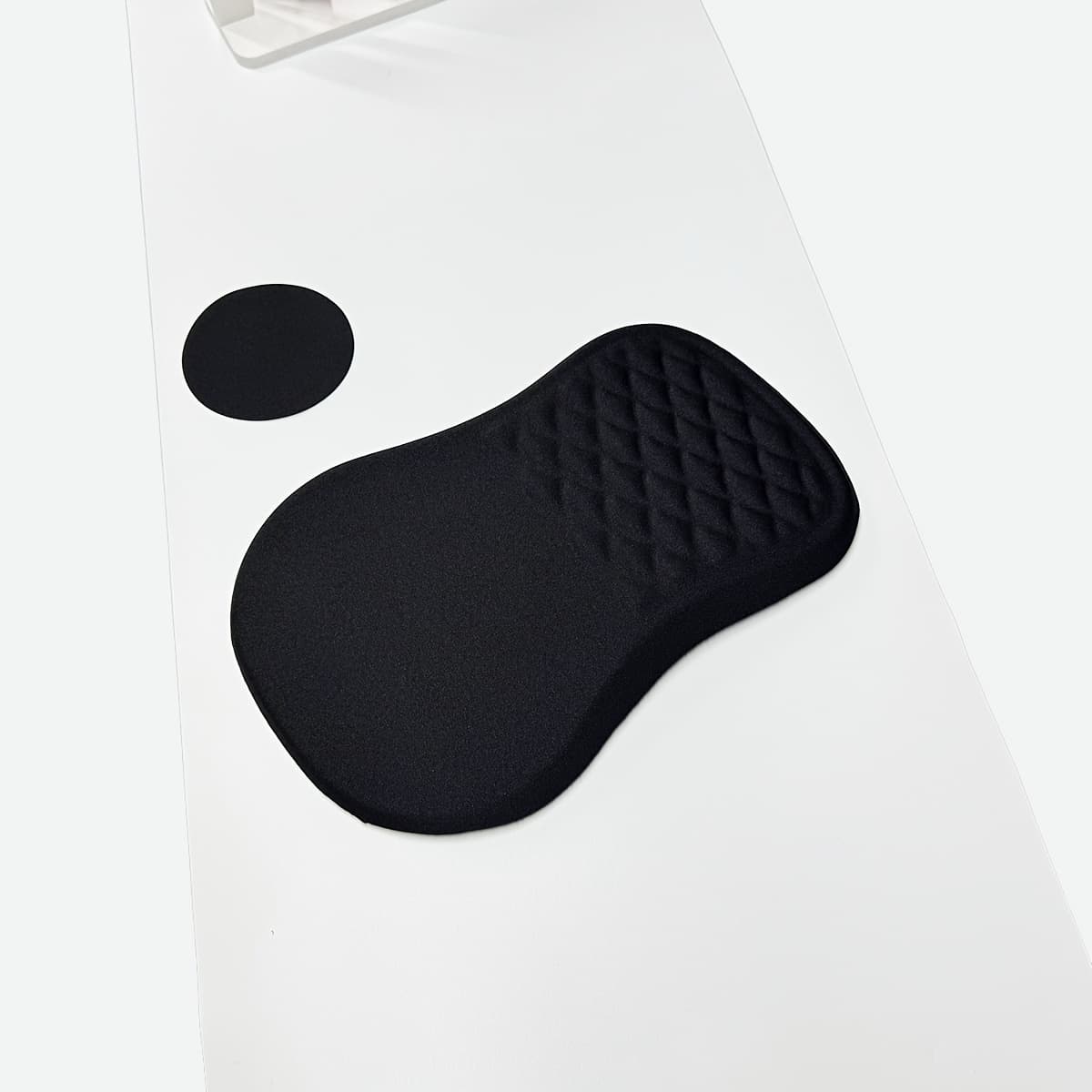 TEMU Slope-style Hand-guard Wrist Rest Mouse Moving Keyboard Pad, Computer Keyboard Pu Anti-slip Wrist Rest, Ergonomic Wrist Rest For Keyboard Typing And Mouse Moving, Keyboard Pad With Wrist Rest