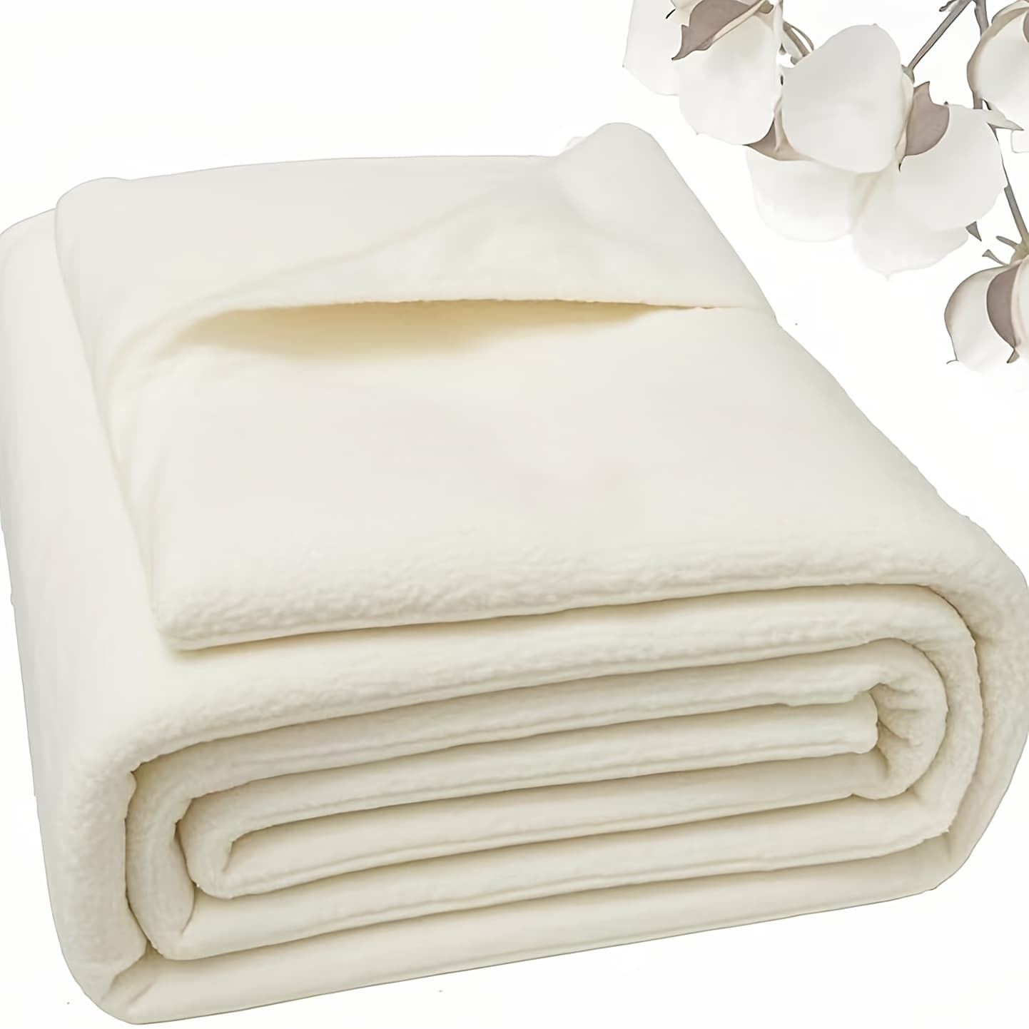 TEMU A Piece Of Cotton Batting Weighing /m², Measuring 40x40 Inches, Hand - Ideal For Blankets, Quilting Projects, And Bedspreads - Made From Cotton Batting Material