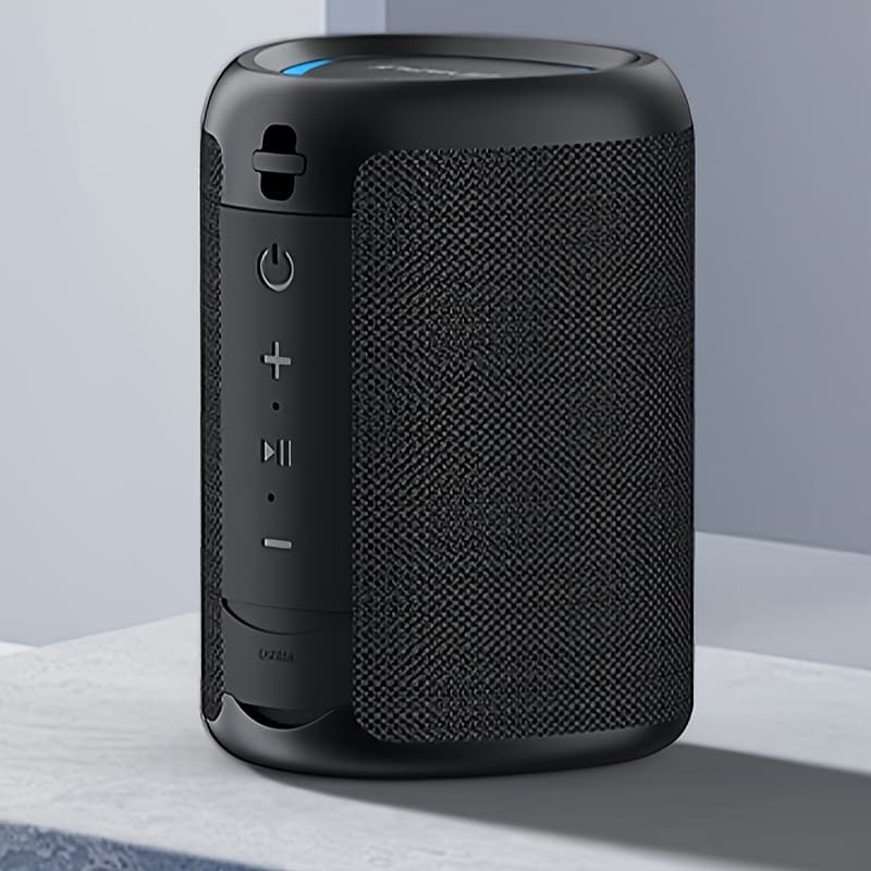 TEMU Portable Wireless Speaker, 15w Stereo, Rgb Lighting, Suitable For Indoor And Outdoor Use.