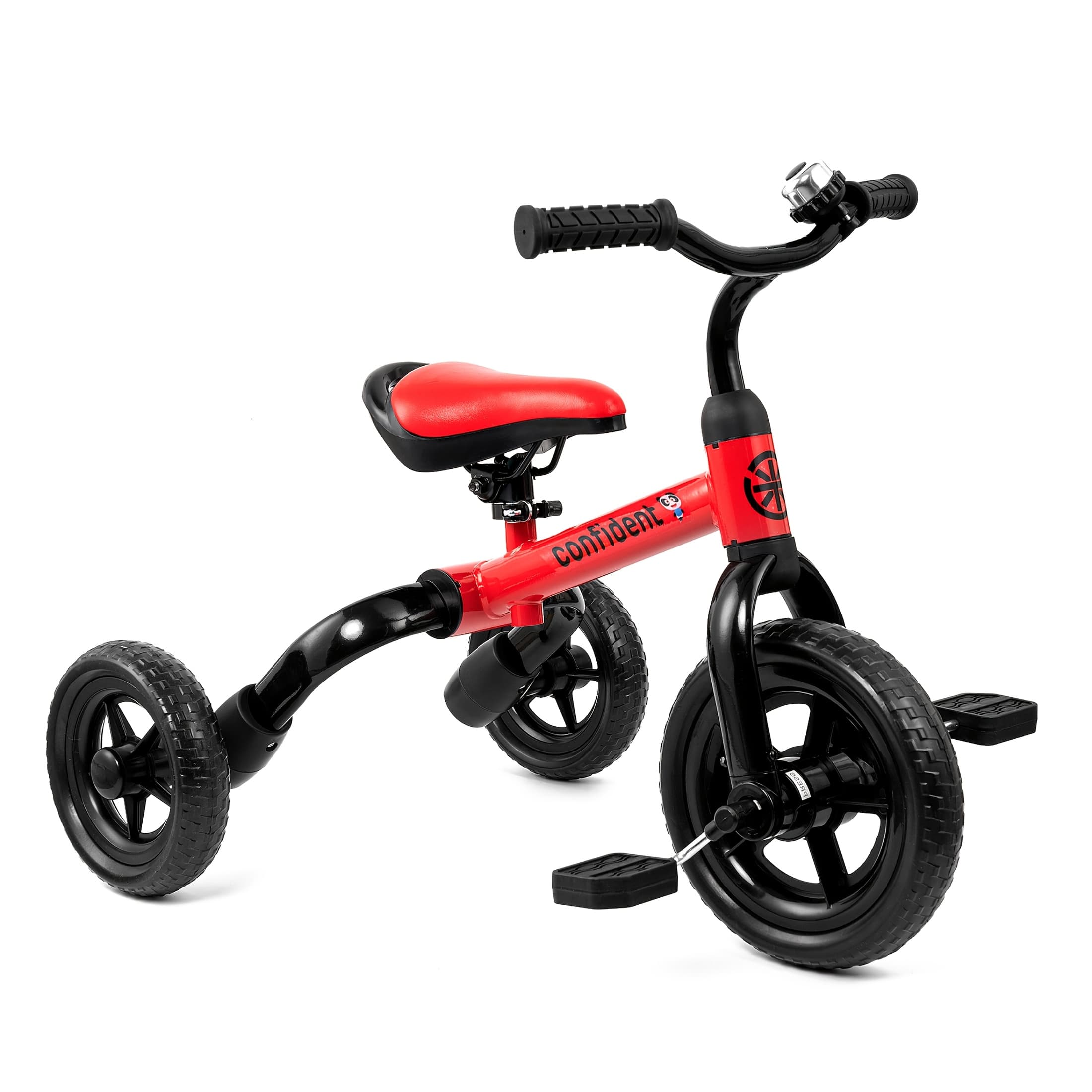 TEMU 3in 1 Tricycle For Toddlers Age 2+ Years Old With Detachable Pedal And Training Wheels, Baby Balance Bike Trikes Riding Toys, Foldable Bike Toys Bike Birthday Gifts Outdoor & Indoor