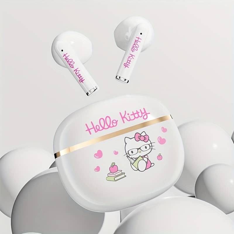 TEMU Hellokitty For Kuromi For Cinnamoroll Wireless Wireless Earphones 3 Different Styles Cute Display Gaming Earplugs Easy To Carry Daily Exercise To Study Holiday Gifts Or Attractive Birthday Gifts