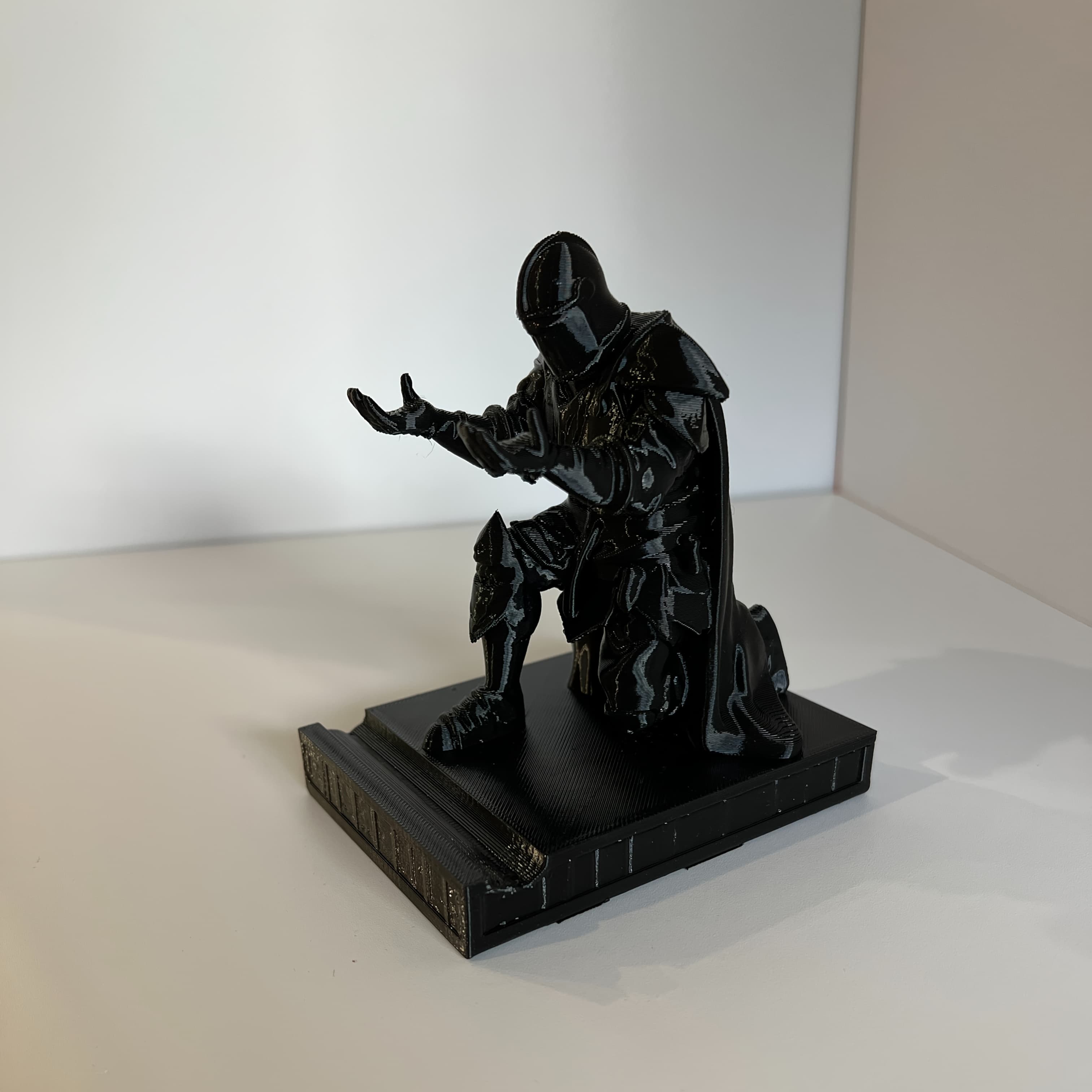 TEMU Medieval Knight Feather Pen Holder (excluding Pen) - Historical Writing Tool, Suitable For Office Desk Decoration, Role-playing Costumes, Theme Events - Fantasy Stationery