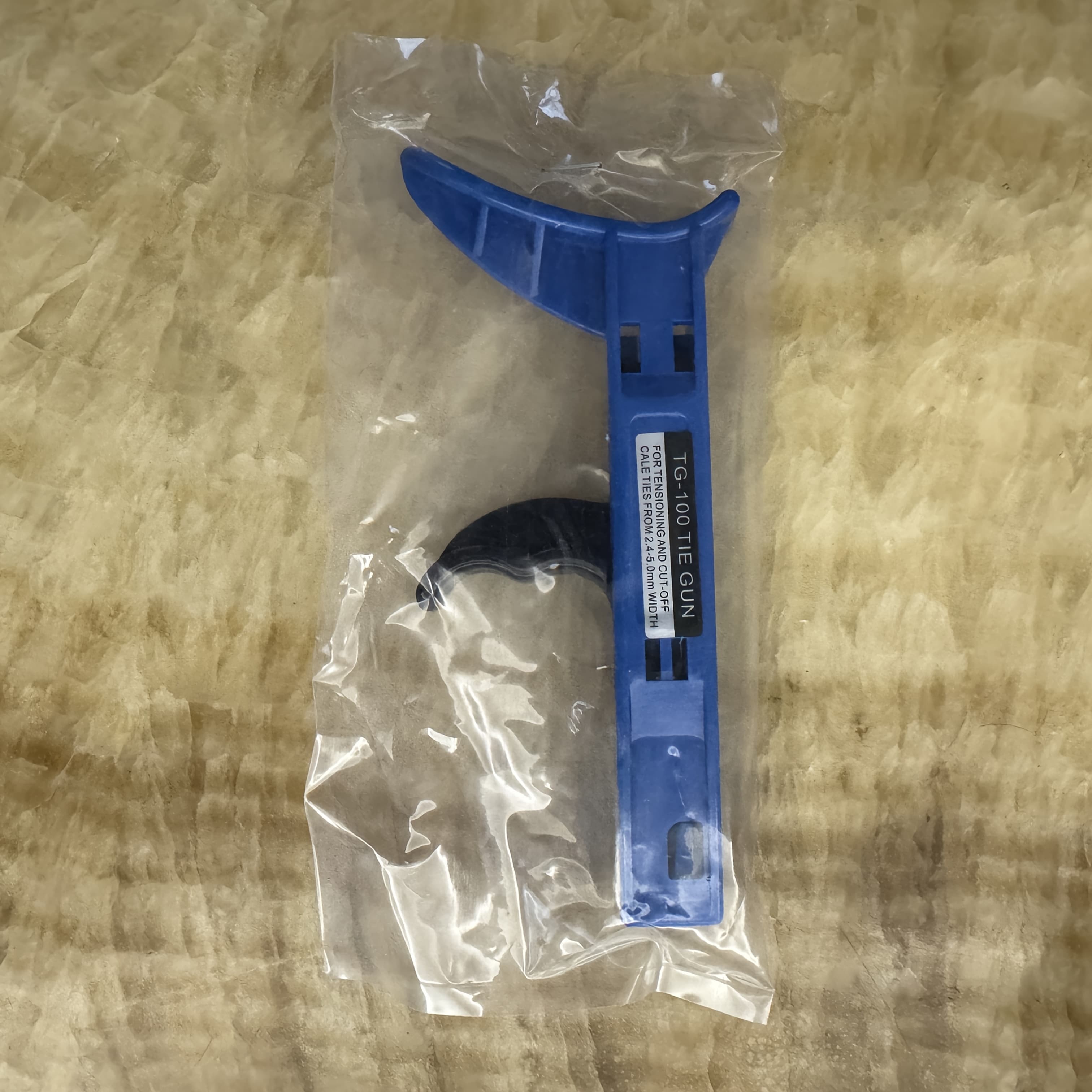 TEMU Tg-100 Automatic Tensioning Fastening For Nylon Cable Tie Special Pliers Household Hand Tool
