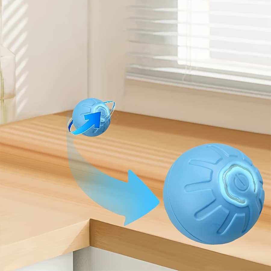 TEMU Durable Motion-activated Dog Ball Toys That Roll Automatically, Suitable For Small To Medium Dogs And Rechargeable Via Usb